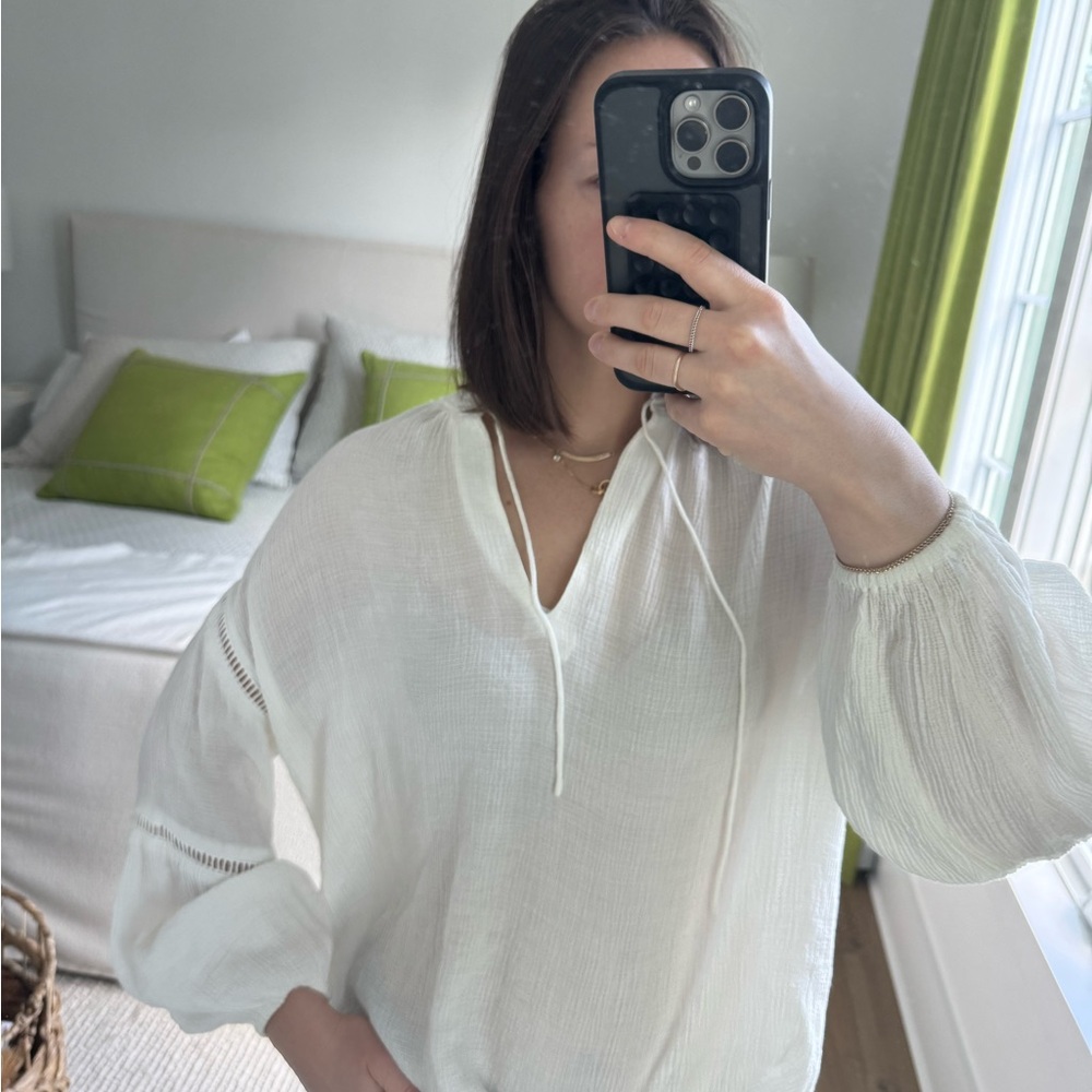 Brochu Walker Cream Blouse